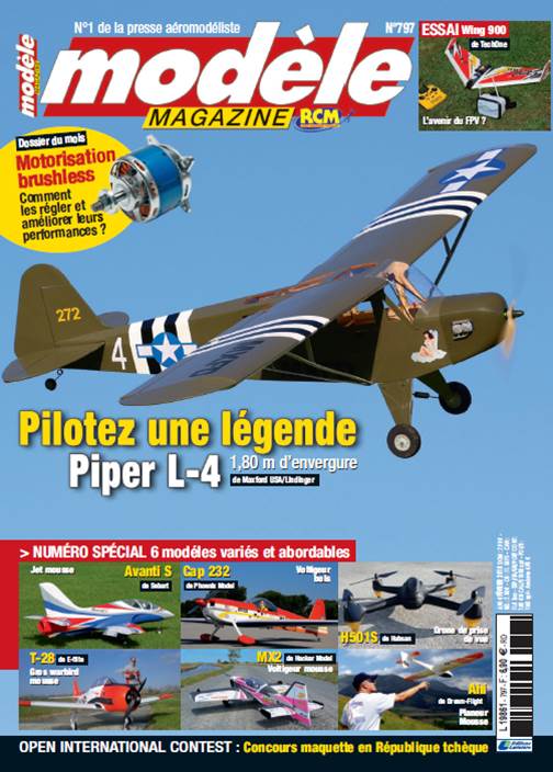 LariviereDiff's tweet image. #ModeleMagazine, la référence de la presse aéromodéliste, propose ce mois-ci un dossier sur le légendaire #Piper L-4. Ce numéro présente également 6 modèles variés, allant du #planeur mousse au #drone de prise de vue... Dès le 31/01 en linéaire !
#aeromodelisme #avions #avgeeks
