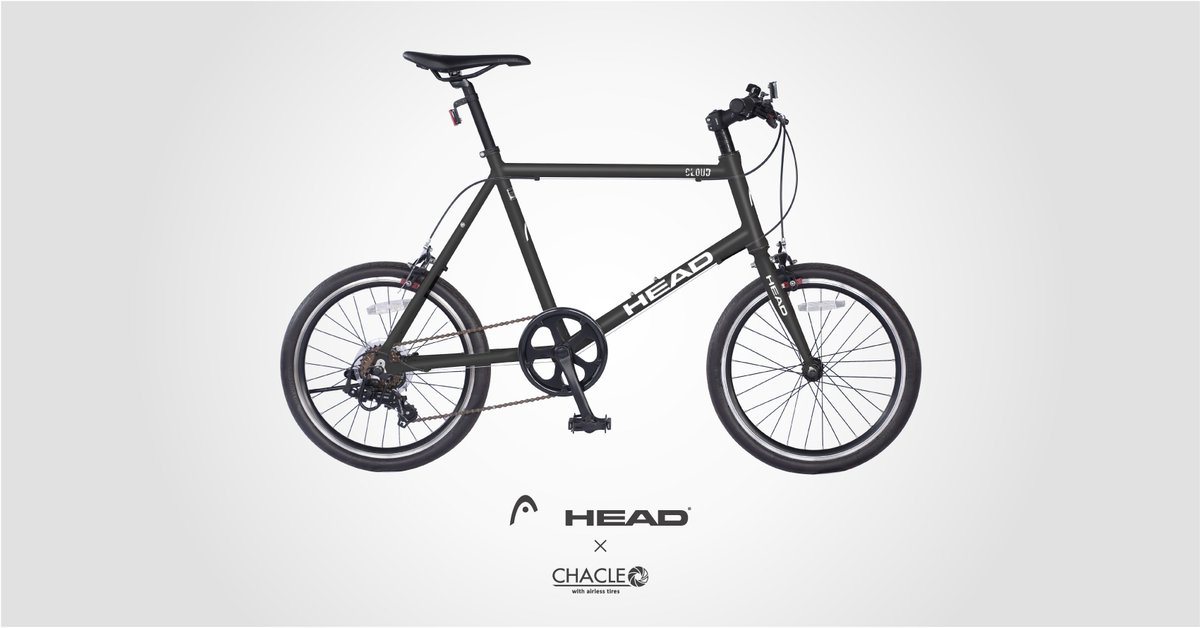 CHACLE3's tweet photo. HEAD×CHACLE
CLOUD
クラウド 460 ノーパンク アルミミニベロ / マットブラック
no puncture minivelo / matt black
#minivelo
#ミニベロ
#bicycle
#自転車
#nopuncture
#パンクしない
#ノーパンク
#軽い自転車
#軽くて丈夫
#head
#chacle
#チャクル
#tannus https://t.co/gAOSGqX7S8