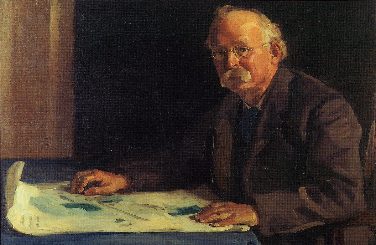theTCPA's tweet photo. Born #onthisday in 1850, our founder, Sir Ebenezer Howard, a true pioneer whose ideas on housing and social reform sparked a global movement which is still celebrated today. Read about his life's work here: https://t.co/jSsWDLbV6F 
Picture credit: Garden City Collection. https://t.co/i4jfOjgYmX
