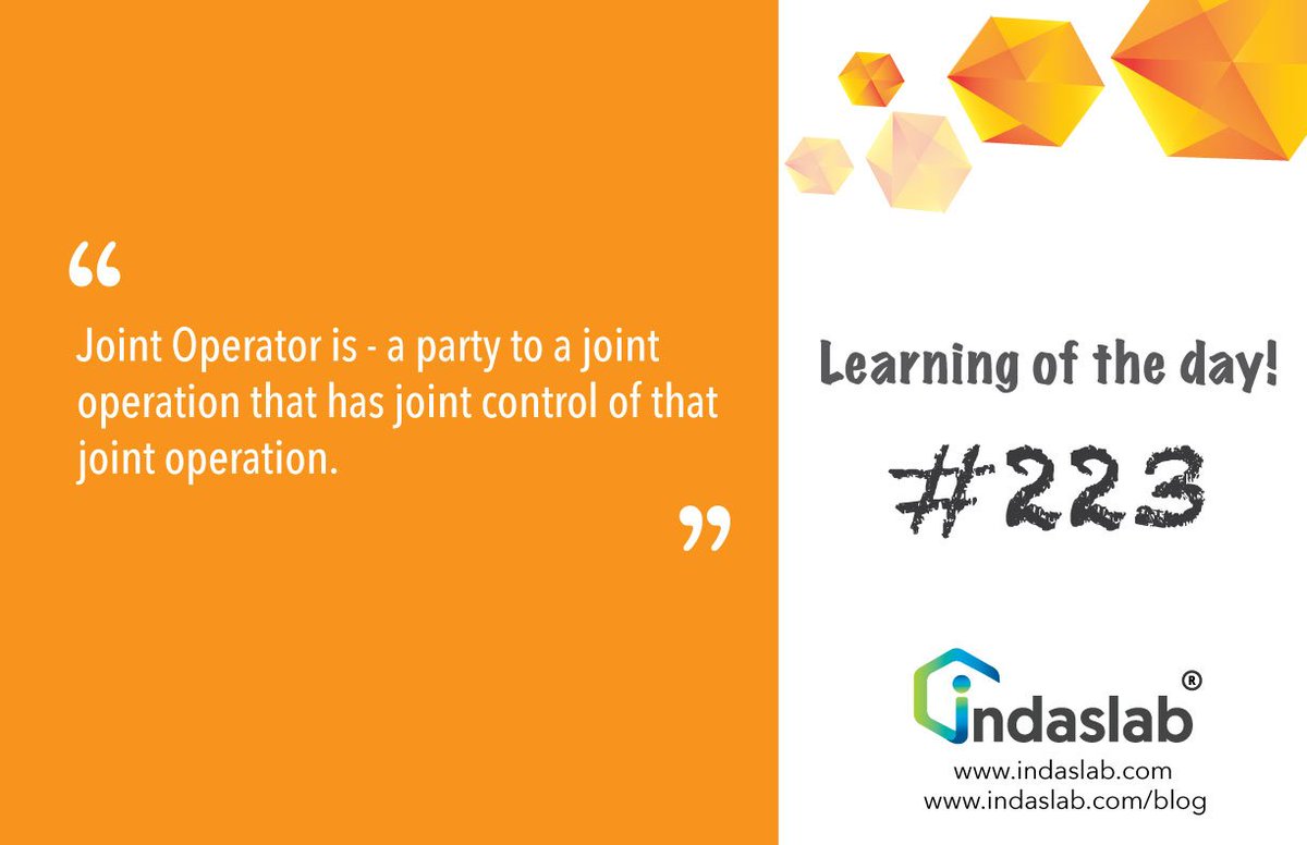 indASlab's tweet photo. Learning of the day! #223  #indas #KeepClickingKeepLearning #LearningOfTheDay https://t.co/w4bF5vmksS