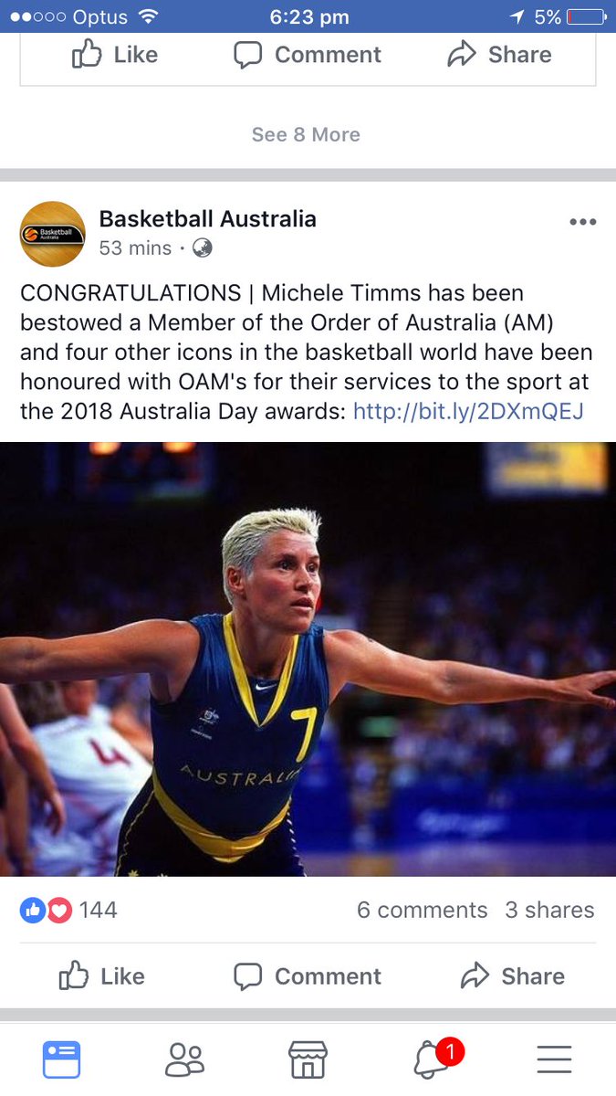 Congratulations to alumni <a href="/michele_timms/">Michele Timms</a>. What an outstanding achievement.