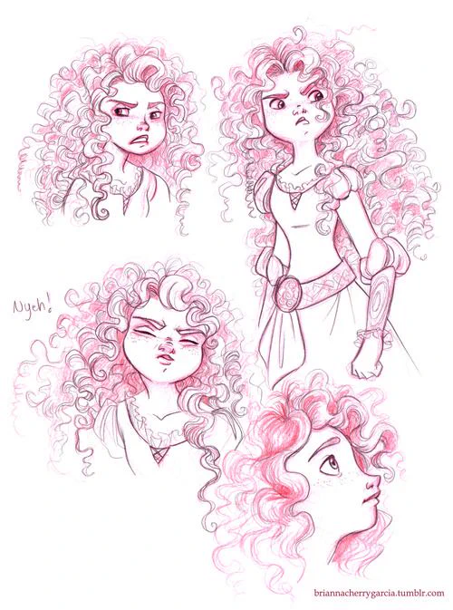 Character Design Collection: Hair - Daily Art, references https://t.co/l8OH4EsqBx 