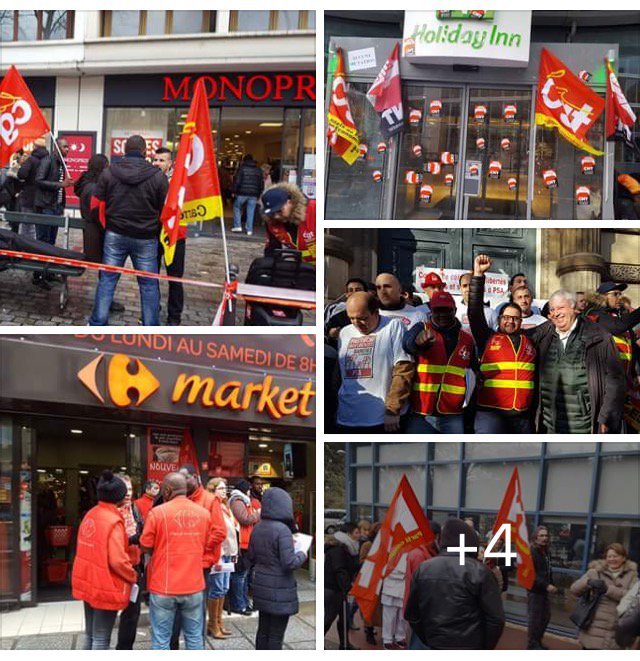 CgtTuifrance's tweet photo. De partout la colère gronde 😡
#EHPAD #Carrefour #LaPoste 
Holiday Inn , Monoprix , #PSA , Chômeurs , #Hopitaux , et bien d'autres ✊️ https://t.co/5TVxEoBXjA
