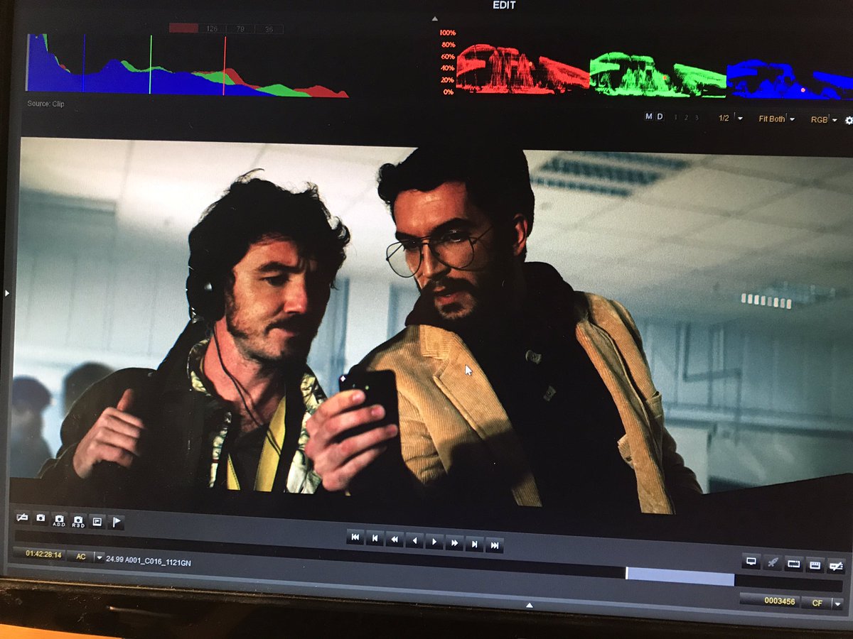 Some behind the scenes shots during Nightshooters (which is being furiously edited!)