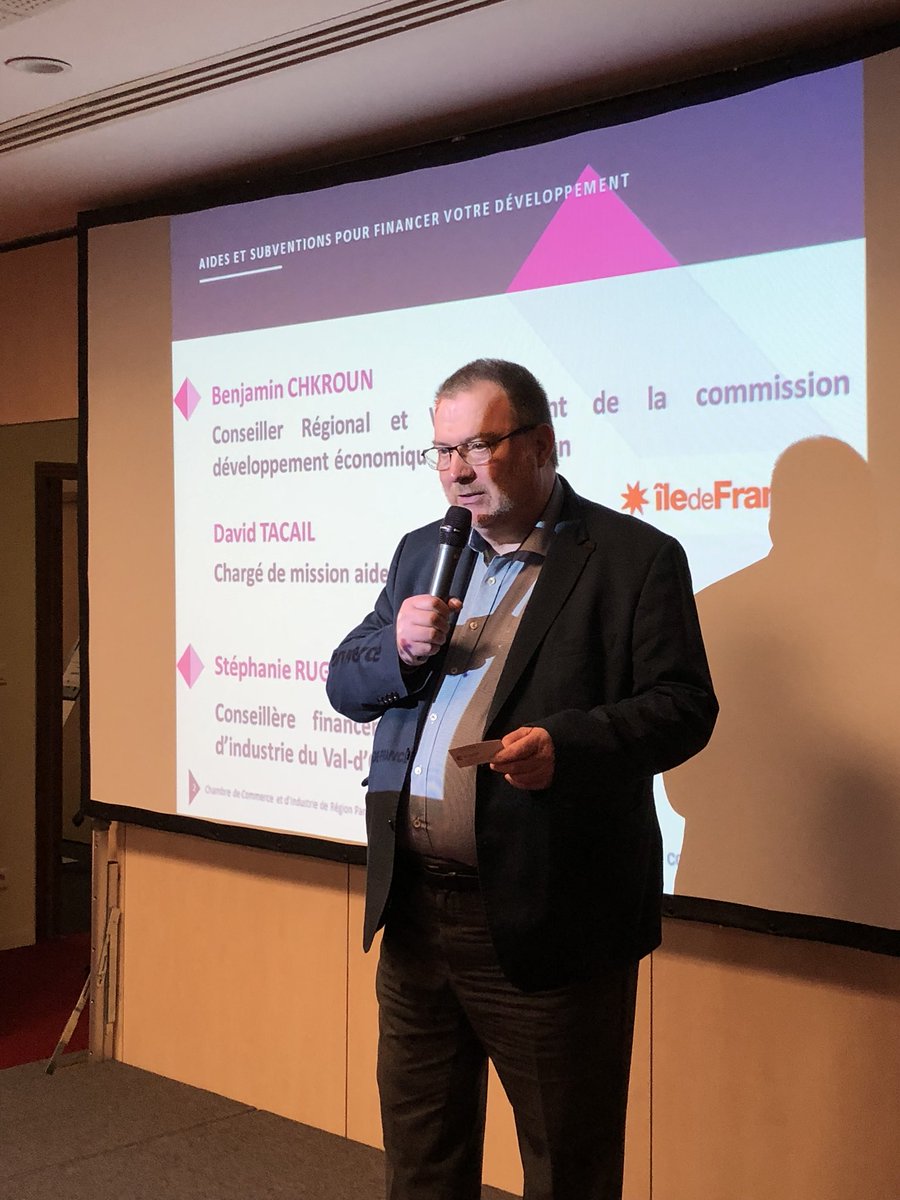 philippecran's tweet photo. Présentation ce matin des aides de @iledefrance pour le financement des entreprises à la @CCI_95 avec @b_chkroun et @PKuchly57 https://t.co/G2PH4ttG9Z