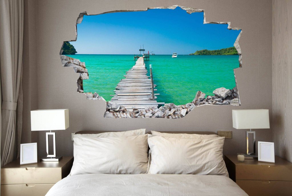 ¿Estás pensando en darle un toque diferente a una habitación? Te recomendamos Pindec #pintura #decoracion