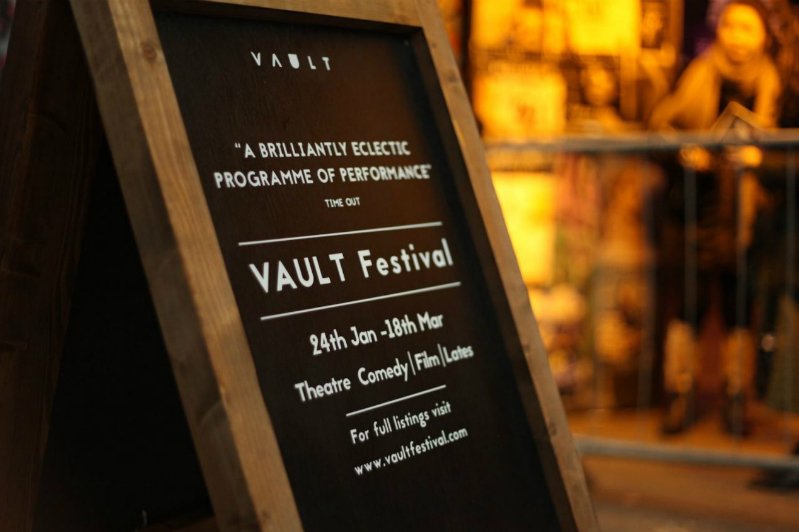 MiroMagazine's tweet photo. Week 1 of @VAULTFestival 2018 is done! While @thevaultsuk closes its doors to reset ready for Wednesday, we look at Miro's weekly journey and top picks! Our show of Week1? #greatagainmusical #VAULT2018 - https://t.co/ngiKfGYvw1 https://t.co/JWtBLQE6I9