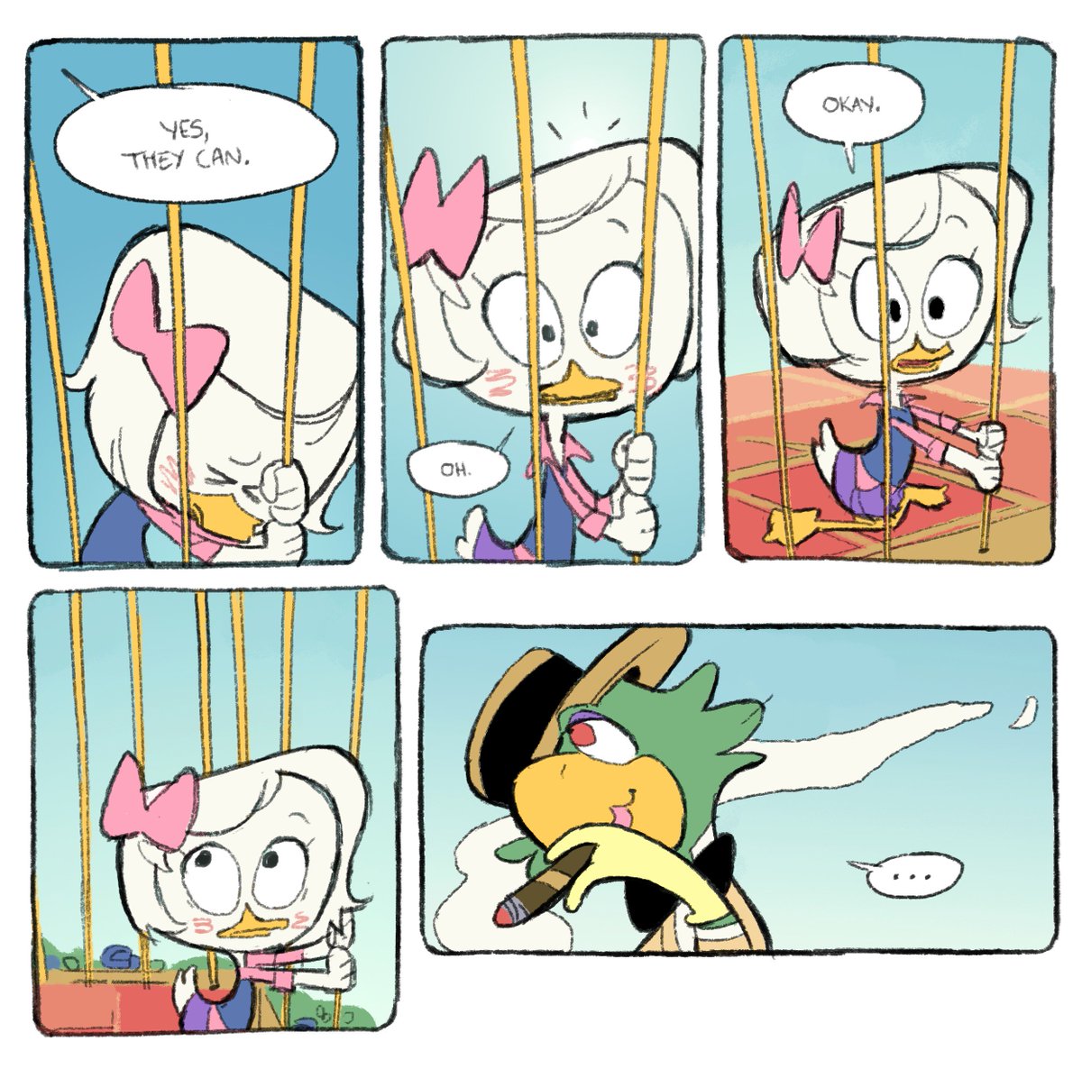 iplidl's tweet photo. scene from the touching #DuckTales fic "belong" by ectoviolet on ao3 (link in replies) https://t.co/0zLYlXcl58