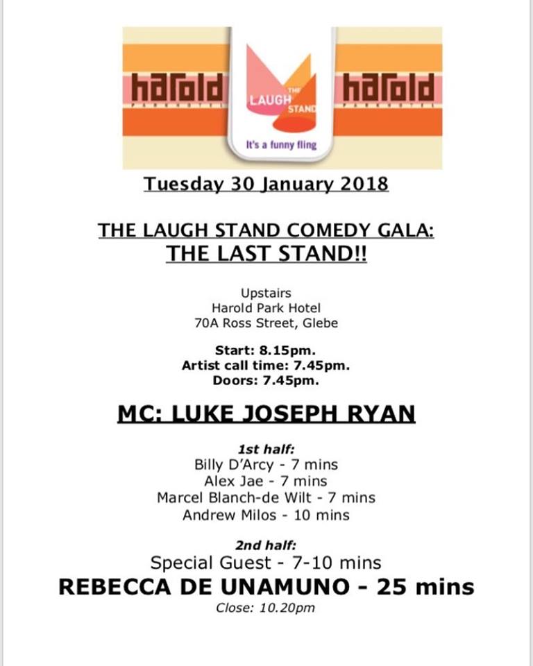 The Laugh Stand tweet media