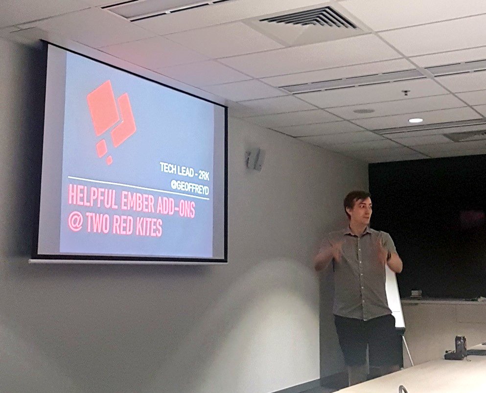 theharold9000's tweet photo. First up at @EmberBris - @geoffreyd https://t.co/7C95koj7pc