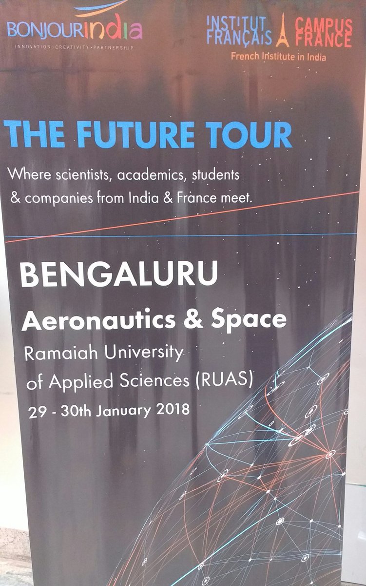 ThalesAsia's tweet photo. Thales, proud partner of #BonjourIndia, is all set for #TheFutureTour seminar on Aeronautics & Aerospace in Bangalore today. Join us to know more. @IFInde https://t.co/VkrvEQ5tEg