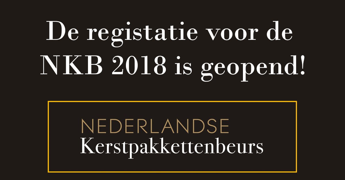 Zien we u volgende week op de Nederlandse Kerstpakkettenbeurs? Registreer nu! expohouten-tickets.nl/events/nederla…