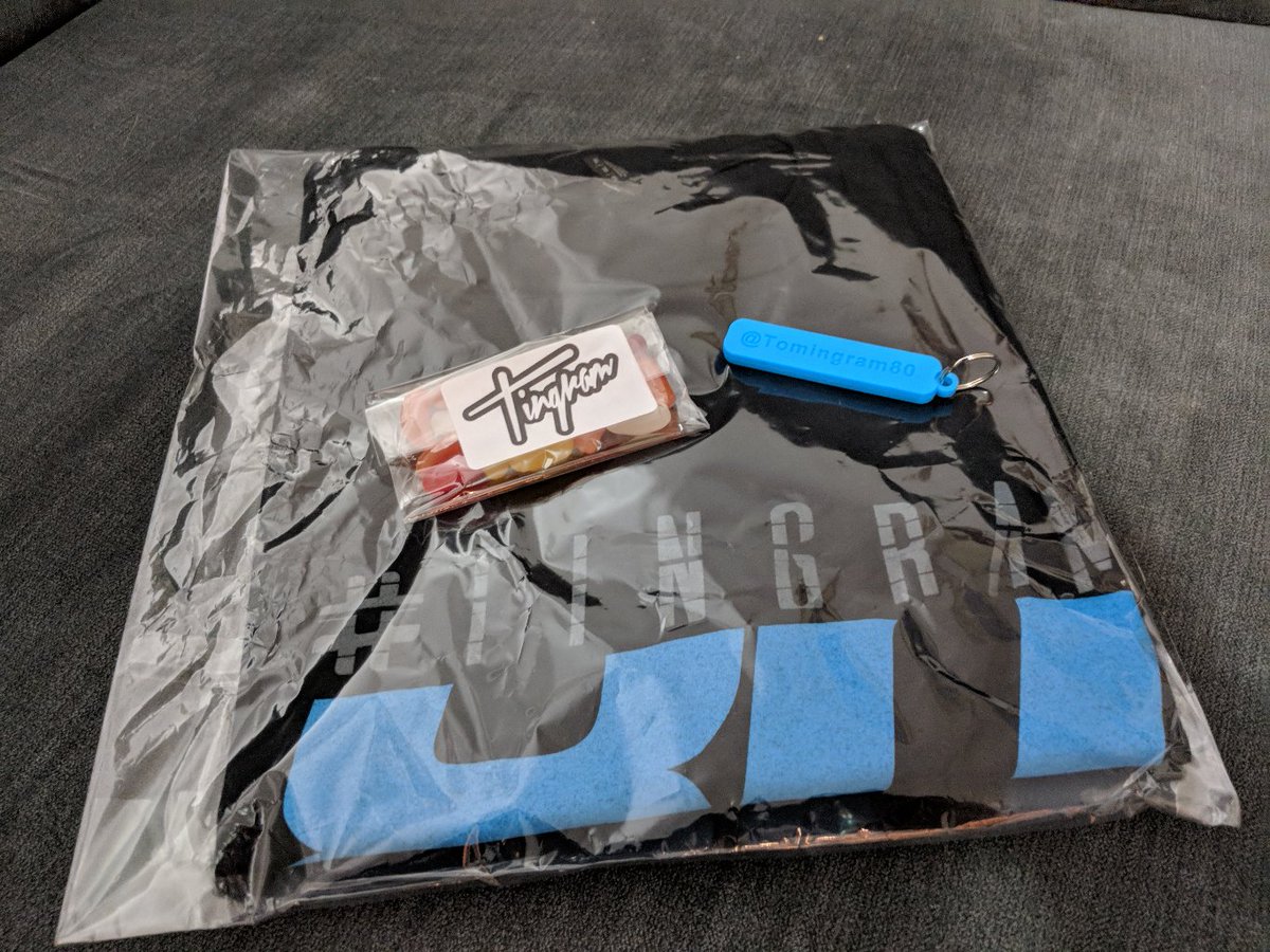 Roaders's tweet image. Woohoo my #Tingram merch&apos; has arrived. Not only that it comes with FREE SWEETS and a keyring 🙂🙂🙂
Have now ordered the bobble as well for more #freesweets
tom-ingram.com