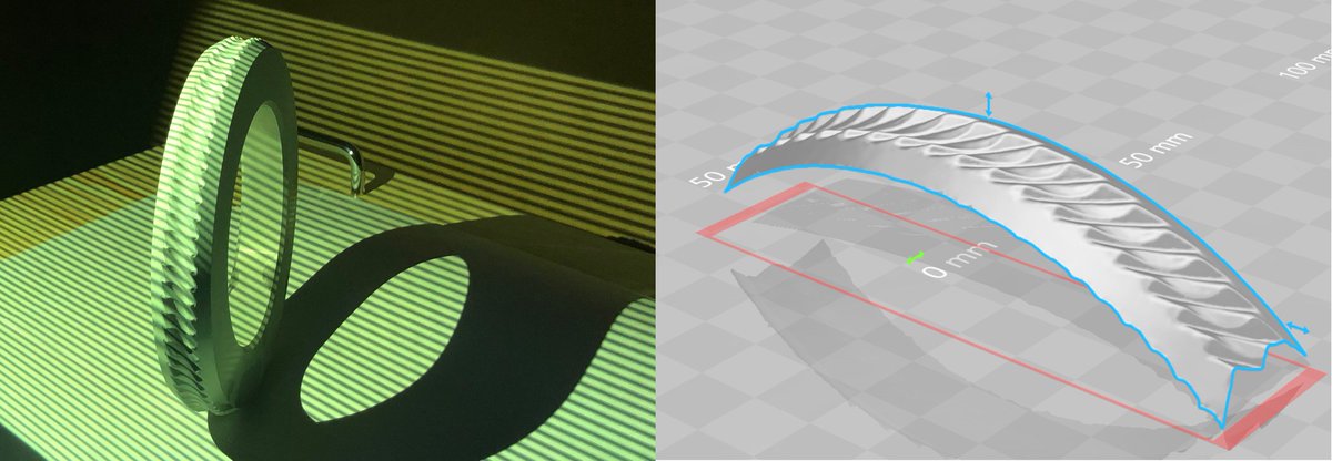 LabSimd's tweet photo. 3D scann povrchu protlačovací kladky. #3dscanning, #reverseengineering, #wireproduction, #rebar, #steel https://t.co/0t962FPFHf