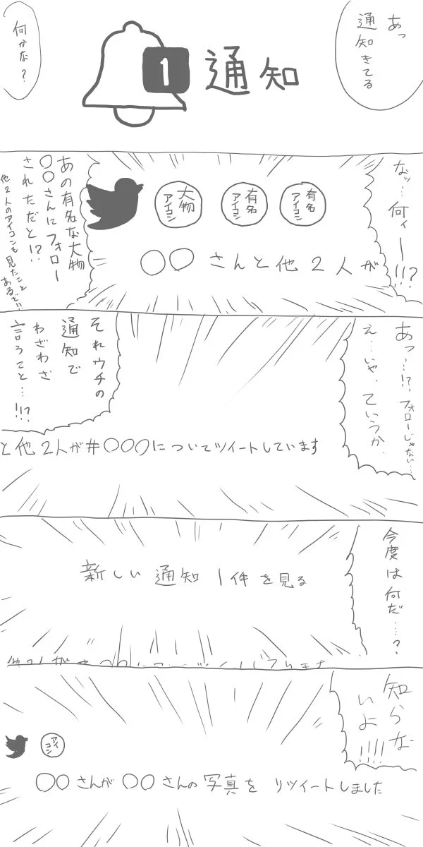 ややこしいわ！！　Twitterの通知が意味不明すぎてヤバイwww