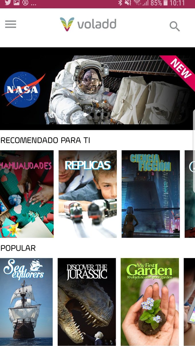 VoladdCom's tweet photo. Destierra el aburrimiento con los nuevos contenidos de esta semana en #voladd. #seaexplorers #nasa https://t.co/giRNdDxBpq