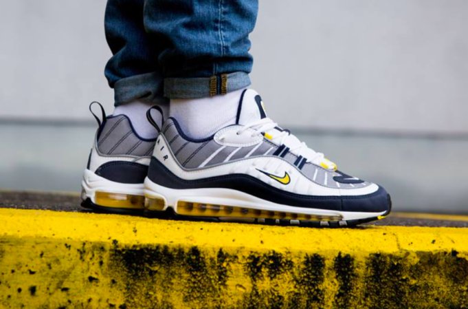 The Sole Restocks on Twitter: "Nike Air Max 98 Tour Yellow. at SNS Link https://t.co/ZKLi0c3Zso / Twitter