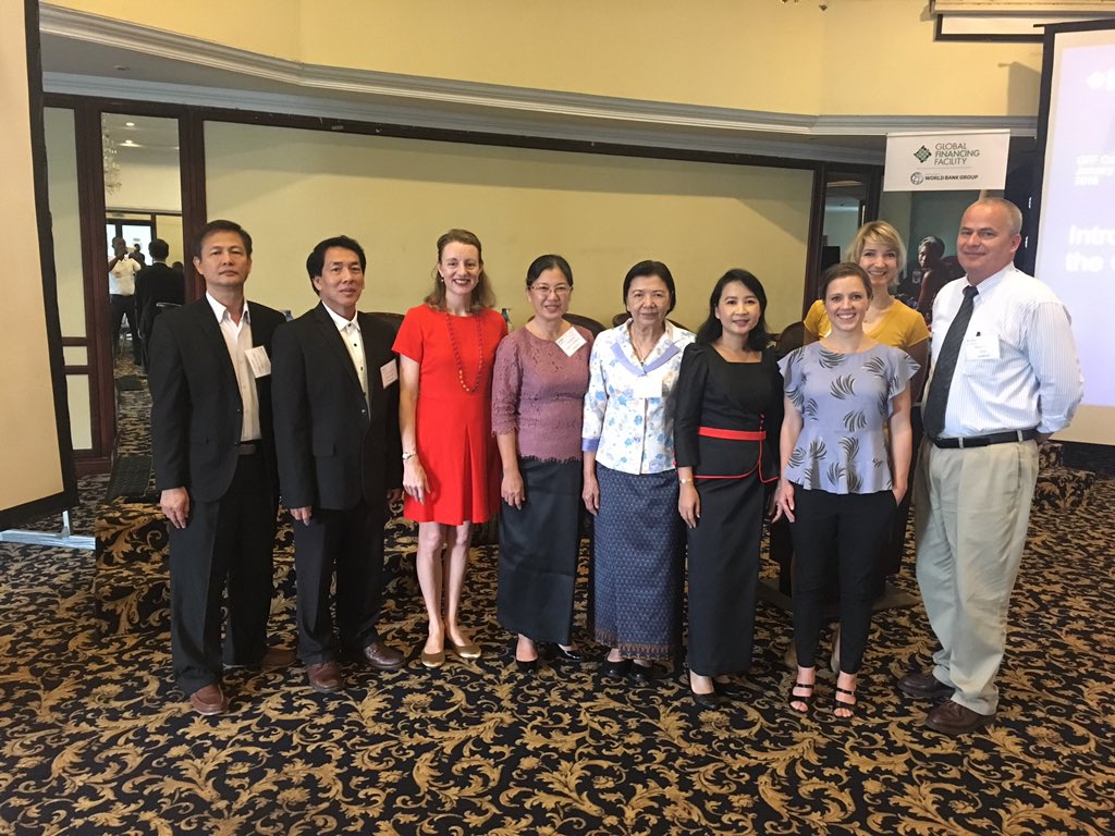 AnnieProvo's tweet photo. #Cambodia team representing MOH, MEF, @WBG_Health, @UNICEFCambodia, @UNFPACambodia, and @KfWpress at the @theGFF new country workshop in Accra! Ready to learn how we can work together to accelerate progress toward better health and nutrition for women, children, and adolescents! https://t.co/cGfnL6cr07