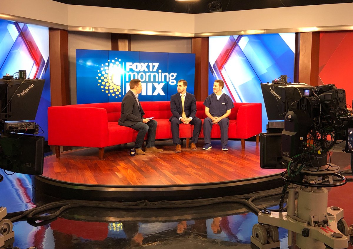 CarolHealthapp's tweet photo. Thank you @FOX17 for having us this morning and helping to spread the word! We will post the full video when it is live! https://t.co/uXYOjqCywh