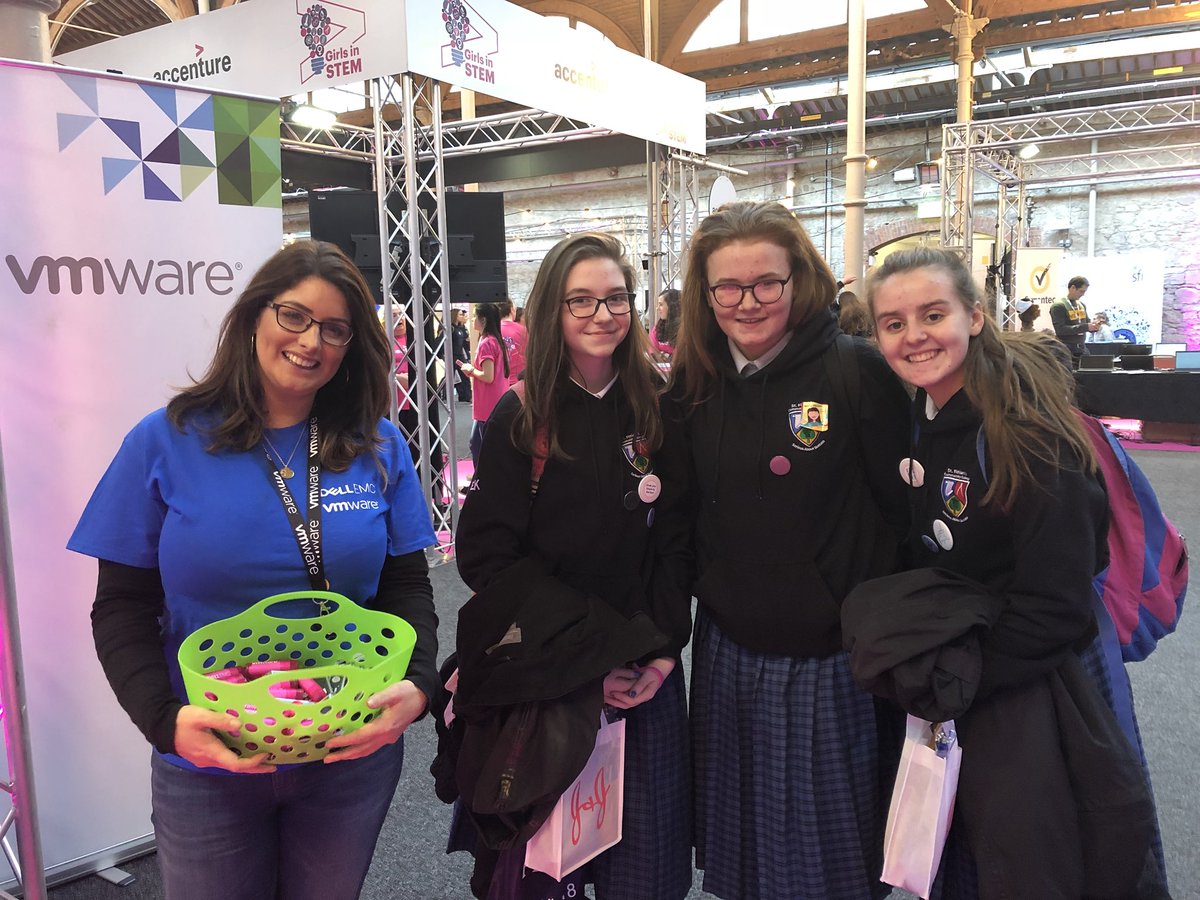 ClaireJORegan's tweet photo. @vmwarecork team are having a blast at #iwish18 in Dublin! #considerstem https://t.co/orDo7fAdxF