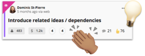 RoadmapSpace's tweet photo. What should you work on next?

Create your product roadmap from qualitative and quantitative data you gathered from your stakeholders' feedback.

Use built-in and custom dataset to help your teams decide what to prioritize next.

https://t.co/G5oaizLMdT https://t.co/WR8x80cLox