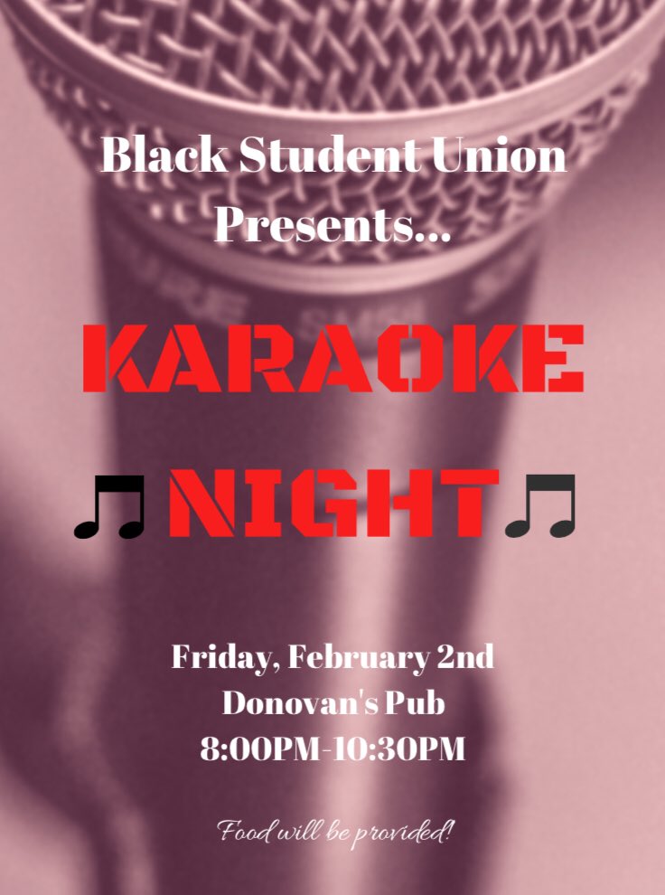 ColgateBSU's tweet image. Friday! 🎤🎤🎤