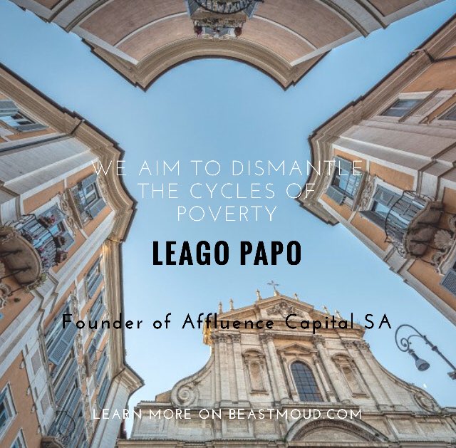beast_moud's tweet photo. While discussing his company’s philosophy, here’s a quote of what Founder Leago Papo had to say about Affluence Capital SA
#Entrepreneur #blog #GenYZ #beastmoud
Watch full video : https://t.co/40FUoeo6Uc
Read full interview : https://t.co/ZEdcTzk4LJ https://t.co/XepwYFZ1i1