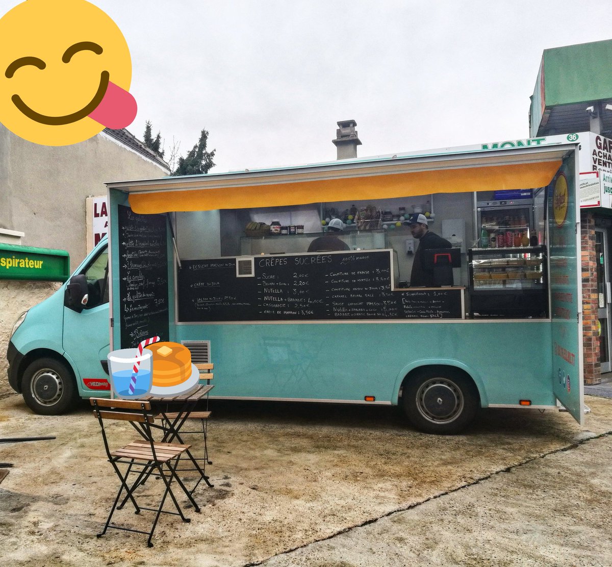 ChefredTruck's tweet photo. Nous sommes prêts à vous servir !
36 route des fusillés de la résistance à @VilleNanterre 

#foodtruck #streetfood #Food #faitmaison https://t.co/mIqnrPsZhl