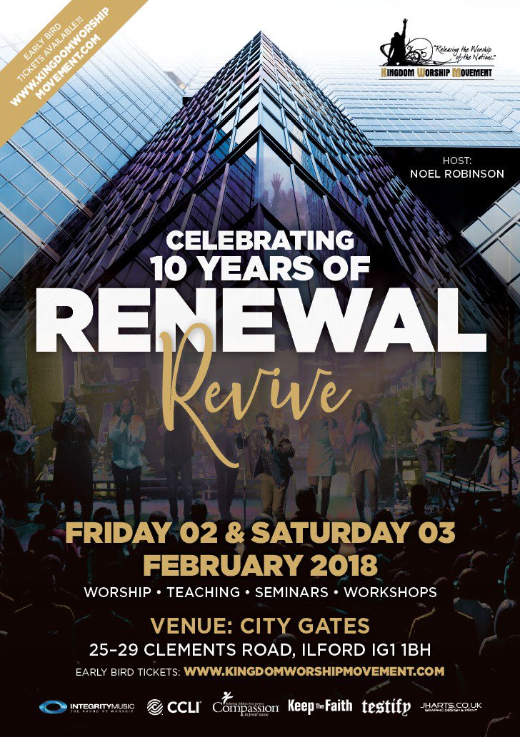 JacquieMalcolm's tweet photo. Been helping spreading the word re the Renewal: Leaders Stream event on 2 Feb  with @NoelRobinsonUK @KingdomWorshipM - FREE for all church leaders - gonna be a great discussion https://t.co/B8B09b5fl1