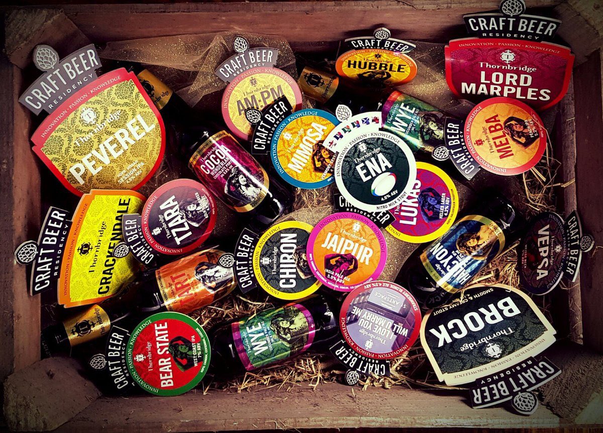 PubTheHope's tweet photo. With 6 @thornbridge beers available daily their craft beer residency is in true swing - pop in for a pint you'll love them...today's fav is the AM:PM https://t.co/AI4RVZd46x