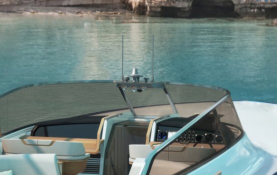 Aeroboat_'s tweet photo. A central information panel within the #AeroboatS6 Teardrop Cockpit keeps guests informed of their journey without disturbing the owner or crew member at the helm revealing speed, course direction and estimated time of arrival. https://t.co/DygC5x6Qlw https://t.co/V9SFFkYitN