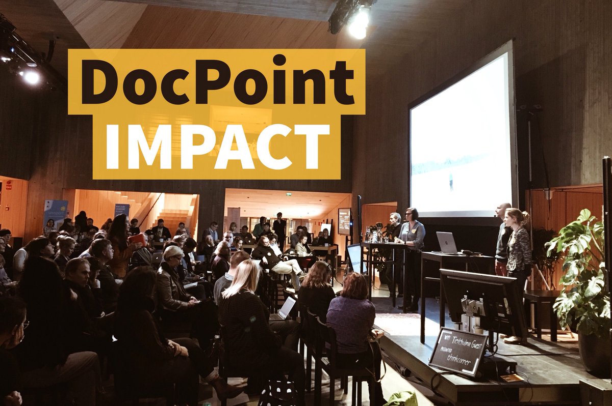 DocPointIMPACT's tweet photo. DocPoint IMPACT-päivä lähenee loppuaan - kiitos kaikille osallistujille!
#DocPointIMPACTDay
#DPIMPACT2018 https://t.co/IzSDKwGDx1