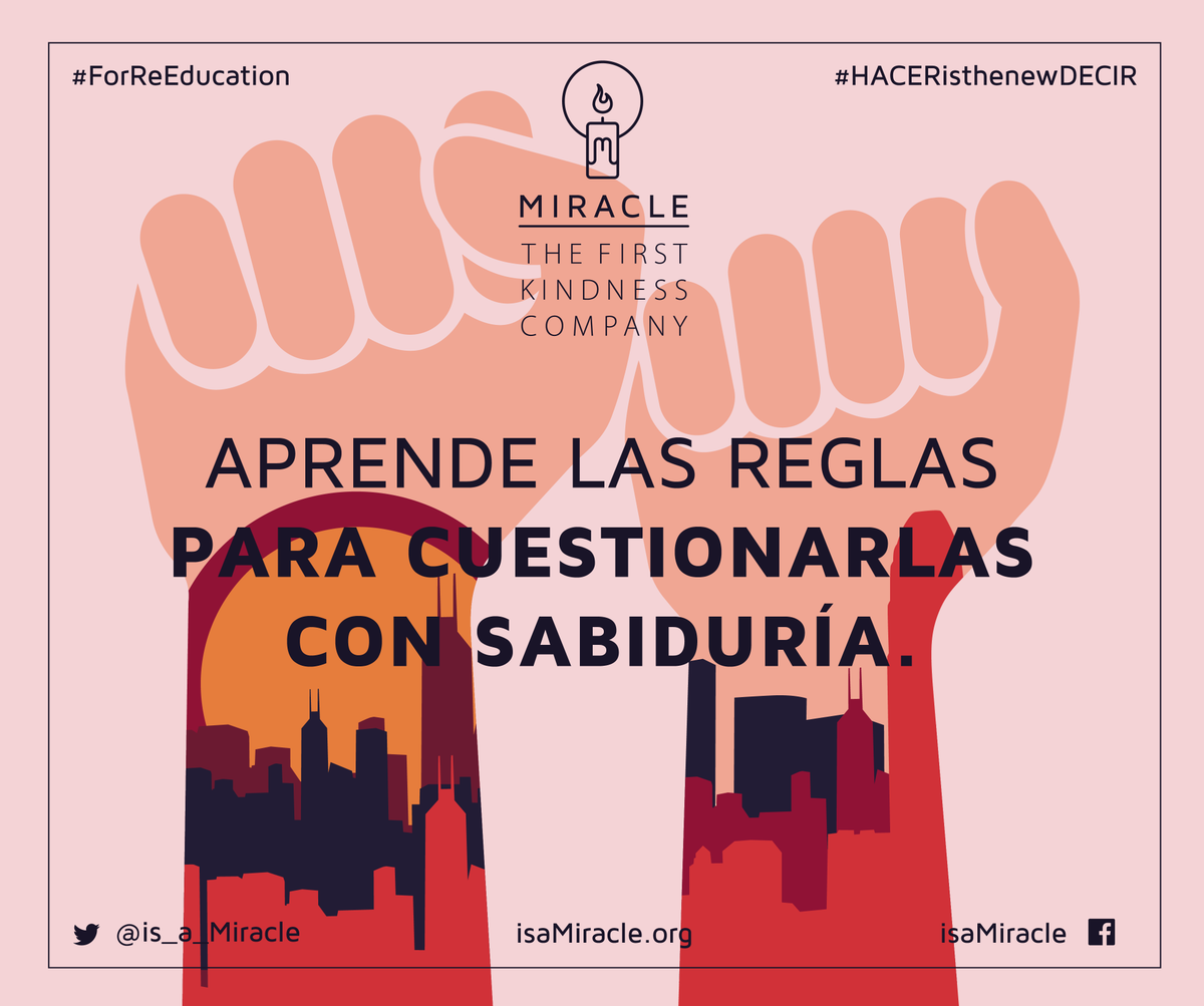 is_a_MIRACLE's tweet photo. : Aprender a cuestionar, es saber evolucionar.
.
.
#HACERisthenewDECIR #POWER #IsaMiracle #ForReEducation #kindness #Doit #Activism #GoAhead https://t.co/ukYi0Mh73M