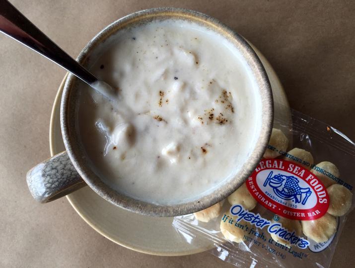 Don’t drop the ball on your Souper Bowl party! In honor of #12 Tom Brady, get a half gallon of New England Clam Chowder for $12* from <a href="/legalseafoods/">Legal Sea Foods</a> takeout counters on Super Bowl weekend.  Go Patriots!*a half gallon of clam chowder is regularly $23.50