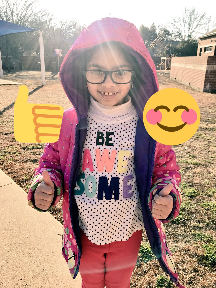 mrsburnapsclass's tweet photo. Be like Elisa and βBe Awesomeβ this Monday!!! #ccerocks https://t.co/1Q00leTmPx
