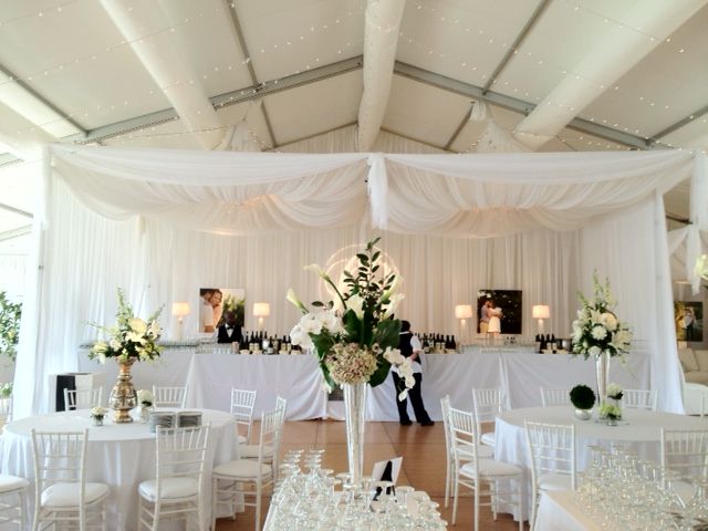 Your head table deserves to be treated with flair! #headtable #atlantawedding #weddingdecor #weddingdesign #wowfactor