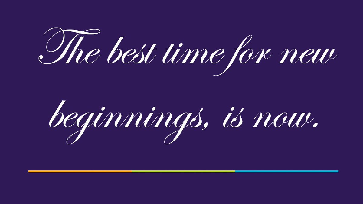 OntarioBIA's tweet photo. #MotivationalMonday - The best time for new beginnings, is now. https://t.co/JCUc9pN3sf
