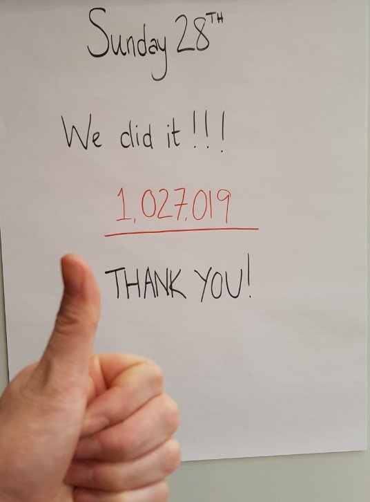 WeAreJustUK's tweet photo. We reached our target of 1million steps at @PottersResort over the course of the #WorldIndoorBowlsChampionships! #1msteps #getactive #lovebowls https://t.co/5mUV6Y8H1f