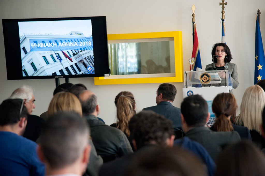kolivernyc's tweet photo. Glad to support Mayor @KaminisG &amp; @athensCDO in unveiling the City of Athen's first Digital Roadmap – a plan focused on connecting Athenians, creating an open government, &amp; enhancing the quality of life for its residents + businesses. #DigitalAthens https://t.co/GlE7LHbI7E https://t.co/bBEA5c4zqm