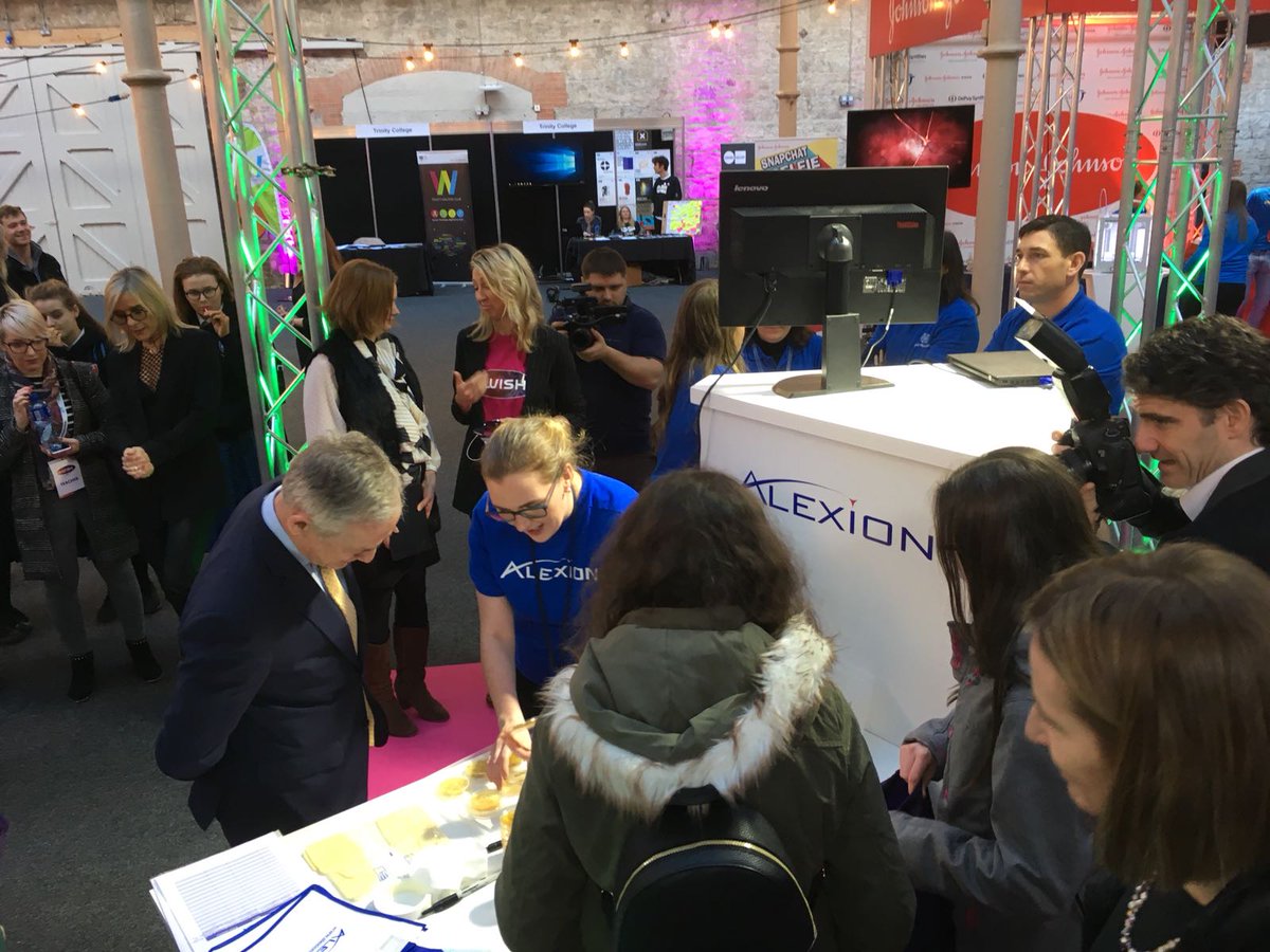 ais_coughlan's tweet photo. Getting our science on 🔬 Thanks for stopping by @RichardbrutonTD 🙋 @AlexionPharma @IWish_ie @BioPharmChemIre #sciencerocks #STEM #scientists https://t.co/VHkMZ7P3LY
