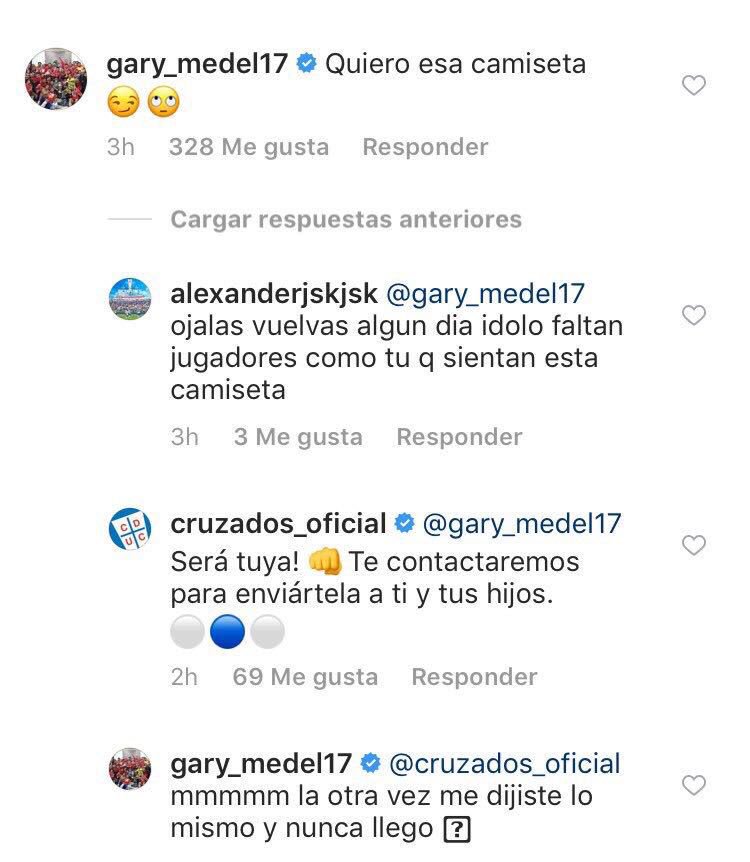 MedelPitbull's tweet photo. Así como van las cosas me va llegar primero la camiseta del @CD_RencaJuniors, antes que las de la UC que me ofreció @CruzadosSADP 😏 https://t.co/NgYLJmKvBa