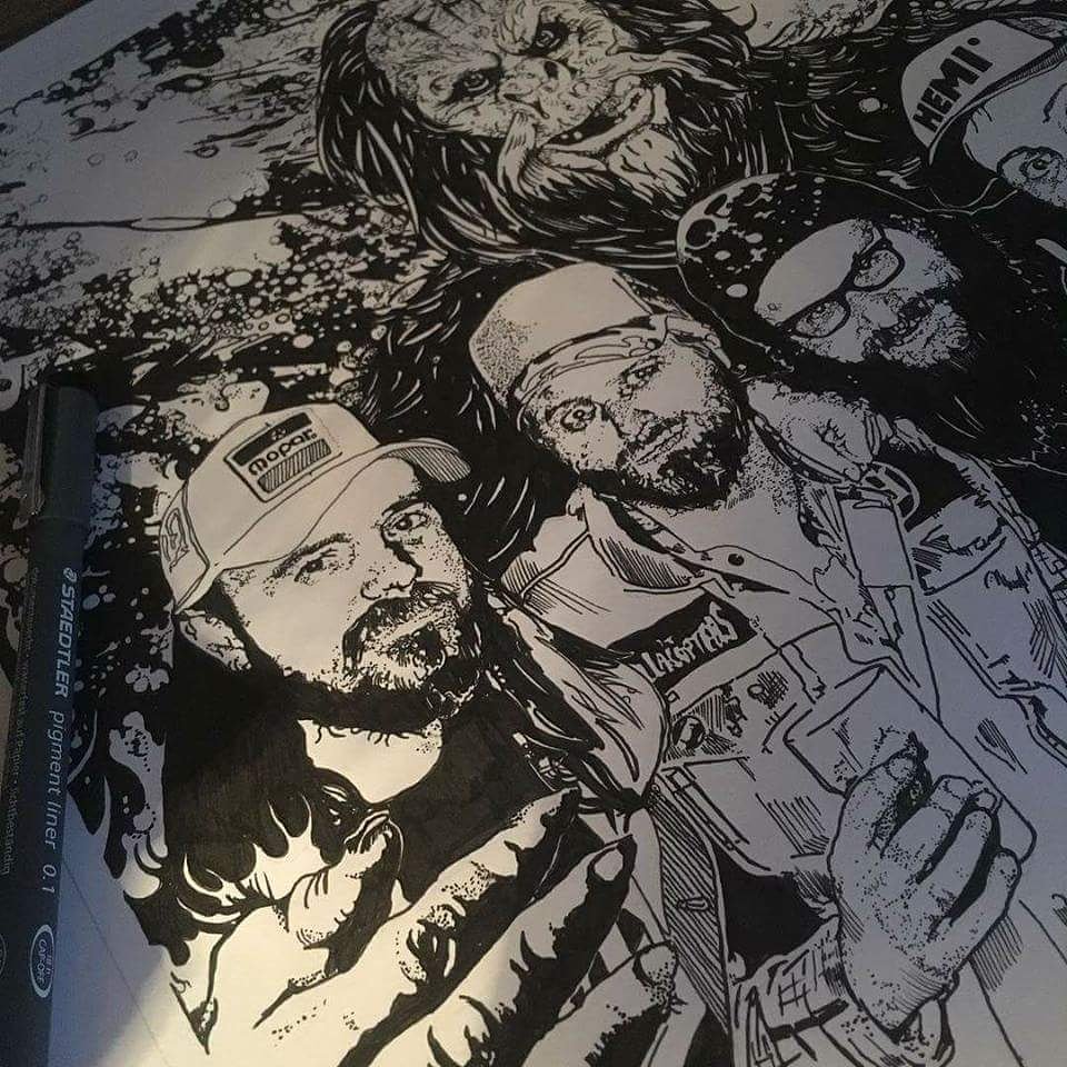 Thanks to Louder than War for checking out Brown Sauce! FULL REVIEW BELOW 👊

louderthanwar.com/flash-house-br…

The vinyl release is coming very soon, head over to Gods Candy Records to pre order. Art work by our very own two string bass legend Matt Valentine!

#vinylart #punkrock #record