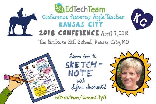 SaraEEsh's tweet photo. Learn how you and your students can take visual notes during class, meetings and conferences with an iPad, tablet, or pen and paper. Join us on April 7 in Kansas City. https://t.co/g51OOULZAp