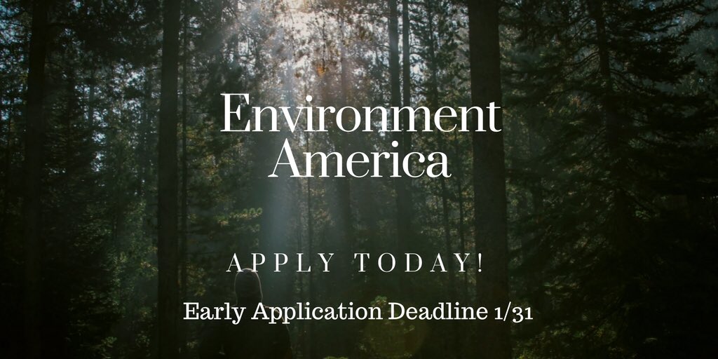 shiftourpower's tweet photo. Want to jumpstart your career in environmental advoacy and work towards a greener, healthier world? Entry level or experienced advocate? Apply for a job with #environmentamerica today!  @EnvAm 
https://t.co/0GjPRJuH2m https://t.co/4pCClozzho