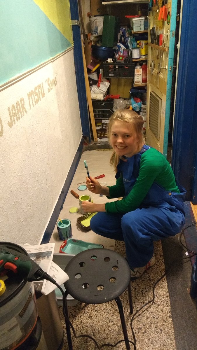 MSFU_Sams's tweet photo. De klusweek is begonnen! https://t.co/30KzHTN29O