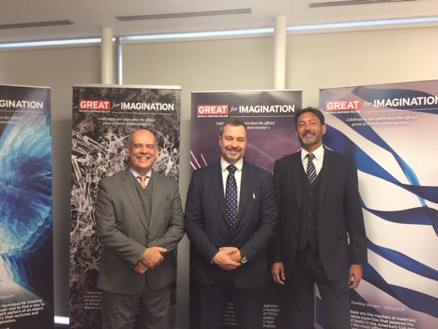 traimtim's tweet photo. Great meeting between @The_IPO and our Brazilian colleagues @inpibrasil and our Ambassador @VijayR_HMG https://t.co/mENAda7Agw