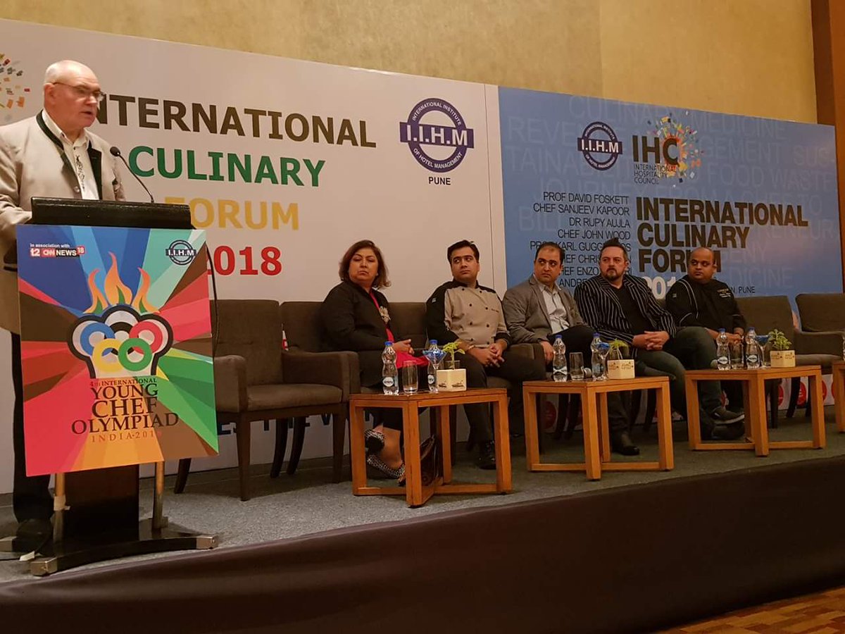 Sahara_IIHMKol's tweet photo. Sustainability and Food Waste:
Panelist includes @KarenAnand, Food Critic, Sahil Sablok, Exec Chef, Westin, @Chefbhasin Exec Chef, Trident, Mumbai, @shaunkenworthy, Celebrity Chef, @mandarmadav, Exec Chef, Conrad Pune.
@ycolympiad
#iihm_rocks https://t.co/BNcqYKK8Wp