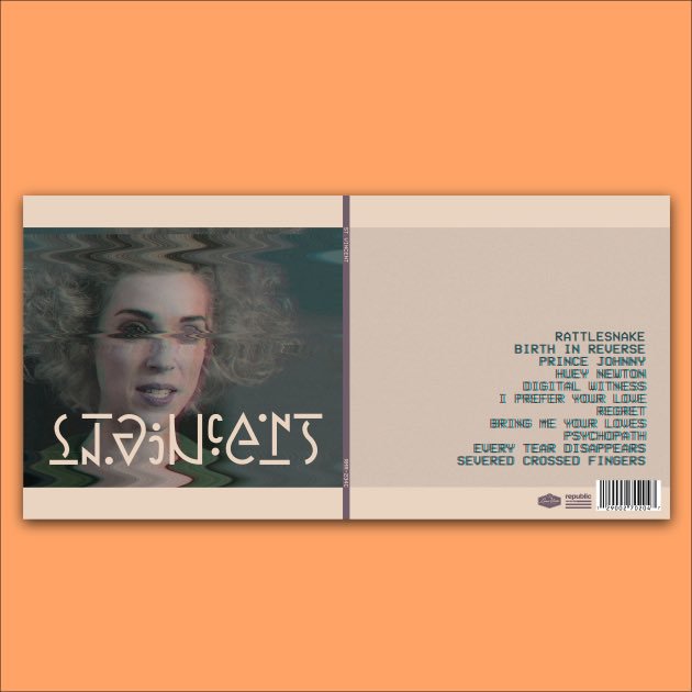 DotMacDesign's tweet photo. Mock Album cover I designed for class. I had to choose my fav, #StVincent @st_vincent 🙌🏼 https://t.co/PAl6QwsbPO