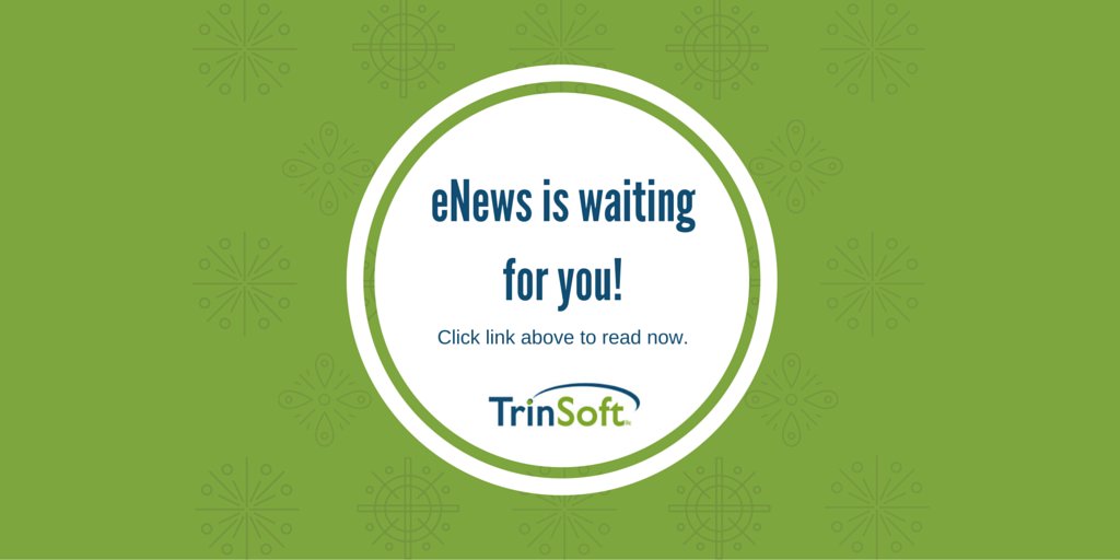 trinsoft's tweet image. eNews is here! | TrinSoft Gives 10% of Profits to Charity | What's New in #GP2018 Webinar Content | What's New in #NAV2018 Webinar | Dynamics Tips | 2017 #InvoiceWorkflowAutomation Report and much more! #MSDynGP #MSDynNAV #DynGP #DynNAV trinsoft.com/Resources/eNew…