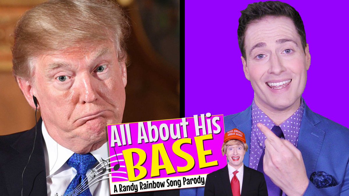 RandyRainbow's tweet photo. NEW VIDEO! #AllAboutHisBase 🎶🌈👉🏻https://t.co/ofJvBE6IlQ https://t.co/nk7G0shC5s